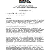 PUBLIC SAFETY ADVISORY COMMITTEE CHARTER PSAC Charter